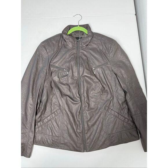 NWT Bonita Women’s Cacao Full Zip Jacket Size 46 EU/ XL Us See Description - Picture 7 of 12